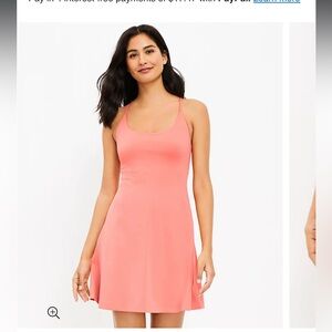 NWOT Lou & Grey Luvstretch Tennis Dress MEDIUM